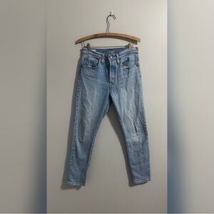 Levi's 501 Skinny Light Wash Jeans